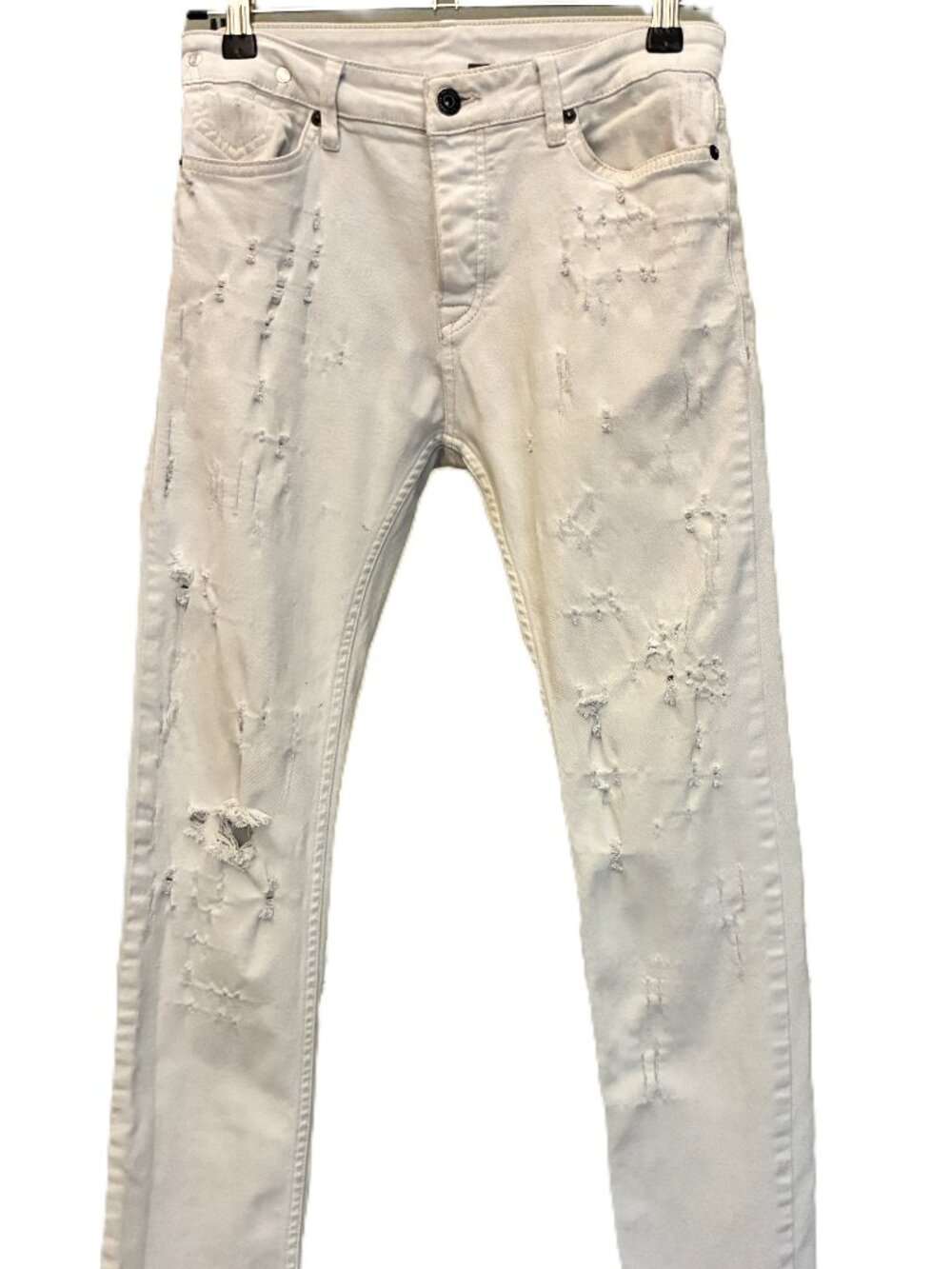 Distressed Denim Jeans